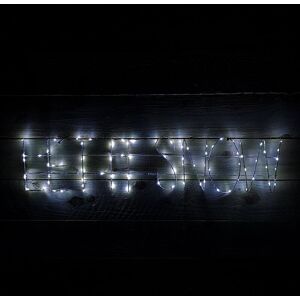 Samuel Alexander - 90cm Premier Indoor Outdoor Flashing led Let It Snow Christmas Sign Decoration