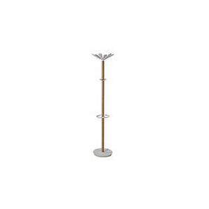 Alba Coat Stand Beech/White