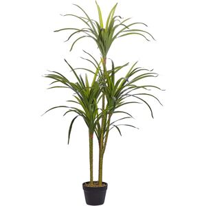 Beliani - Artificial Potted Plant for Indoor Use Plastic Decoration Tall Dracaena Anita - Green