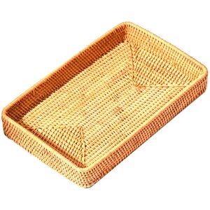PESCE Basket Organizing Storage Wicker Baskets Rectangle Organizer Guest Towel Tray style1 l