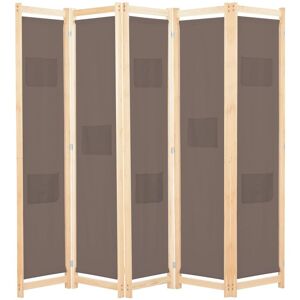 Augustgrove - Benitez Room Divider by August Grove - Brown