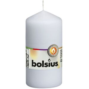 Berkfield Home - Bolsius Pillar Candles 10 pcs 120x58 mm White