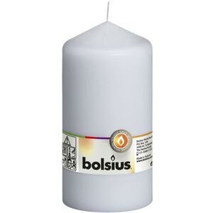 Berkfield Home - Bolsius Pillar Candles 8 pcs 150x78 mm White