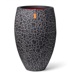 ROYALTON Capi Vase 'Clay' Elegant 'Deluxe' 50 x 72 cm Grey