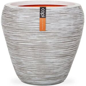 Royalton - Capi Vase Nature Rib Tapered 42x38 cm Ivory KOFI362