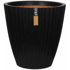 Royalton - Capi Vase Urban Tube Tapered 55x52 cm Black KBLT802