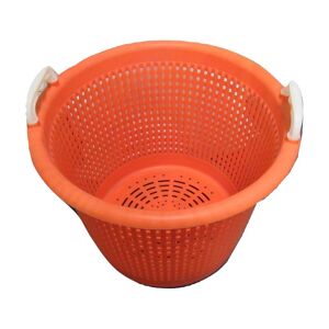 Castro - 44 Litre Orange Basket - Large Graduated Fishing Camping Storage