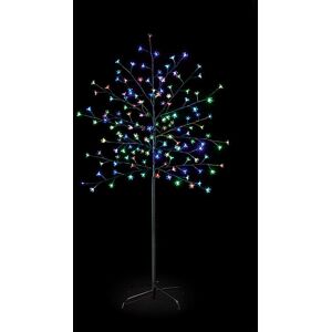 Premier Christmas Lights Cherry Tree Artificial 150 LED Colour Changing Outdoor 1.5m