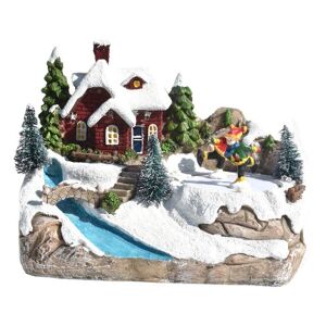 Mumu - Christmas Village Ice Rink in Bright and Lively Forest