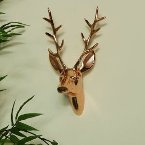 Melody Maison - Copper Wall Mounted Stag Head - Copper