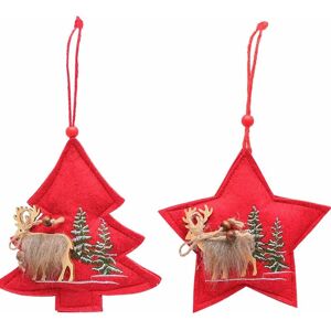 TINOR Creative gift pieces christmas tree decoration hanging pendant christmas party decor (christmas tree) christmas home decor