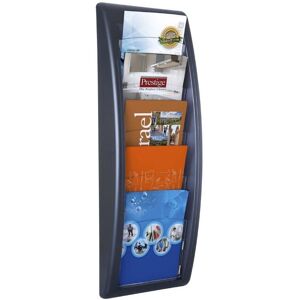 Fast Paper - A5 Quick Fit Wall Display Black - Black