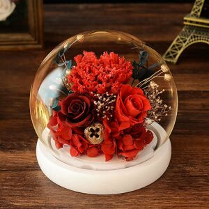 PESCE Forever Flowers Preserved Roses Gift for Women Mom Girlfriend Wife - Fresh Real Roses Eternal Flowers Elegant Present for Valentine's Day Birthday