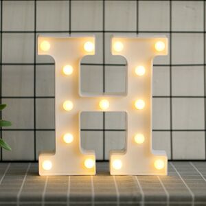 Hashtag Symbol Sign Night Lights led Alphabet Art Lights Wall Decor Light up for Wedding Birthday Party Christmas Home Bar Decoration h Denuotop