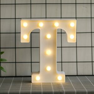 Hashtag Symbol Sign Night Lights led Alphabet Art Lights Wall Decor Light up for Wedding Birthday Party Christmas Home Bar Decoration t Denuotop