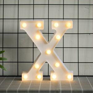 Hashtag Symbol Sign Night Lights LED Alphabet Art Lights Wall Decor Light up for Wedding Birthday Party Christmas Home Bar Decoration X-DENUOTOP