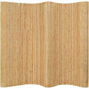 Hommoo - Room Divider Bamboo 250x165 cm Natural VD13111