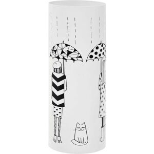 Hommoo - Umbrella Stand Women Steel White VD12725