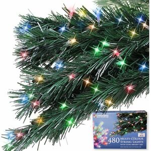 ASAB Bright led Multicolour String Lights 480 led Christmas Tree Party Wedding Garden - Design 12