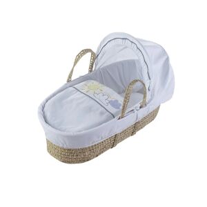 Kinder Valley - Little Sunshine Palm Moses Basket With Quilt, Padded Liner, Body Surround and Adjustable Hood