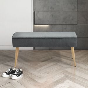 Livingandhome - Corduroy Long Bench