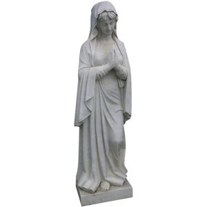 BISCOTTINI Marble W62xDP45xH215 cm sized Madonne of Lourdes