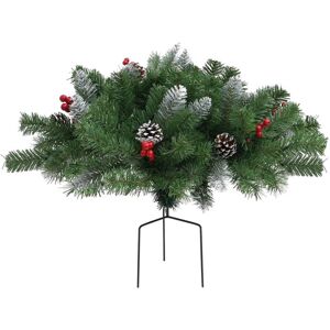 BERKFIELD HOME Mayfair Artificial Pathway Christmas Tree with Green 40 cm pvc