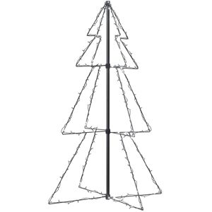 BERKFIELD HOME Mayfair Christmas Cone Tree 160 LEDs Indoor and Outdoor 78x120 cm