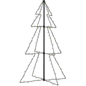 BERKFIELD HOME Mayfair Christmas Cone Tree 160 LEDs Indoor and Outdoor 78x120 cm