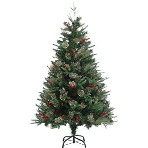 BERKFIELD HOME Mayfair Christmas Tree with Pine Cones Green 120 cm pvc&pe