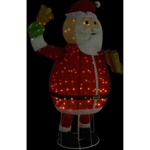 Berkfield Home - Mayfair Decorative Christmas Santa Claus Figure led Luxury Fabric 180 cm