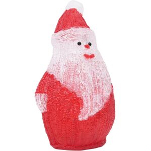 Berkfield Home - Mayfair led Christmas Acrylic Santa Figure Indoor and Outdoor 28cm