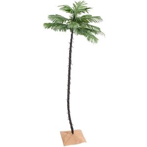 Berkfield Home - Mayfair led Palm Tree Warm White 136 LEDs 220 cm