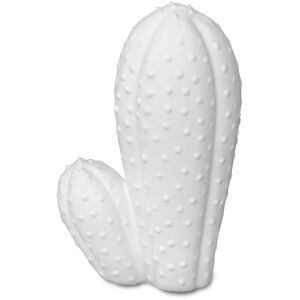 Privatefloor - White Cactus Decorative Figure White Resin - White