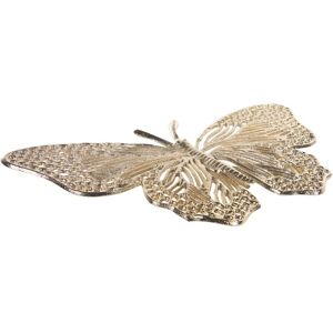 Beliani - Modern Decorative Figurine Home Accessories Aluminum Butterfly Shape Gold Madiun - Gold