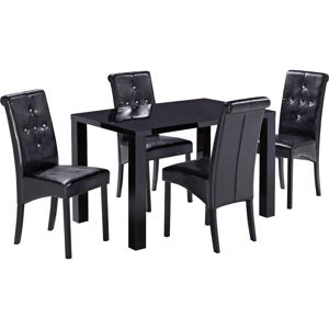 Lpd Furniture - Monroe Puro Medium Dining Table Black
