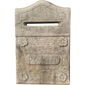 BISCOTTINI Old mailbox in cast iron antique finish