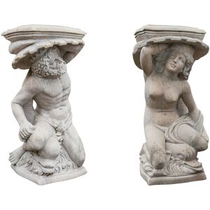 Biscottini - Old statues of sea gods