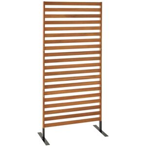 Sweeek - Outdoor wooden screen, 80cm, indoor/outdoor - Natural