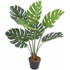 Oypla - Artificial Monstera Plant 85cm Indoor Outdoor Decoration