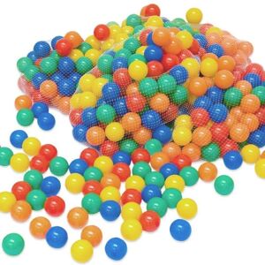 Littletom - Plastic Balls 6 cm in diameter 500 - bunt