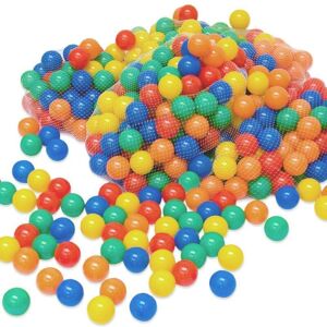 Littletom - Plastic Balls 6 cm in diameter 600 - bunt