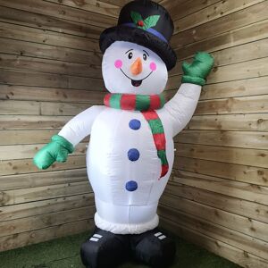 Samuel Alexander - Premier 2.4M Indoor And Outdoor Inflatable Lit Snowman
