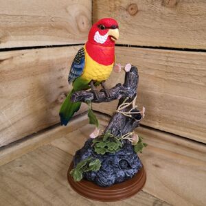 Premier Decorations - Premier Christmas 22cm Parrot on Branch with Animation and Recording Function