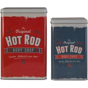 Premier Housewares - Hot Rod Storage Canisters - Set of 2