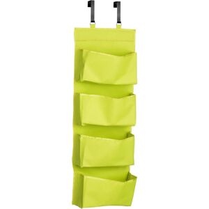 Premier Housewares - Over Door Lime Green Hanging Organiser