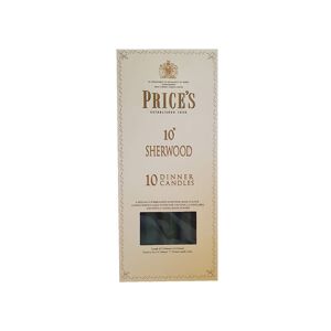 Price's - Prices 10 Sherwood Candle Evergreen Pack Of 10