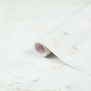 Romeo Matt White D-c-fix Self Adhesive Sticky Back Vinyl Film Marble Effect