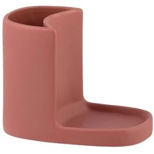 GM GARDEN & HOME Gm Garden&home - Utility Stand - Stoneware - L11 x W16 x H13 cm - Rose