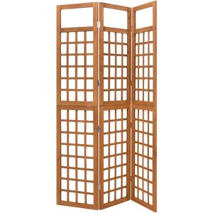 Berkfield Home - Royalton 3-Panel Room Divider/Trellis Solid Fir Wood 121x180.5 cm